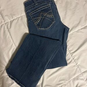 Ariat Women's Dark Blue Boot Cut Jeans